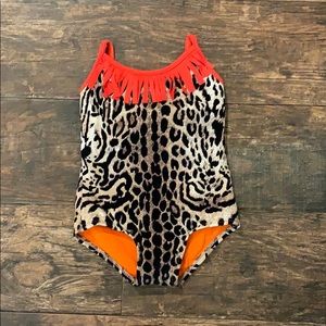Girls Cheetah One Piece 24M